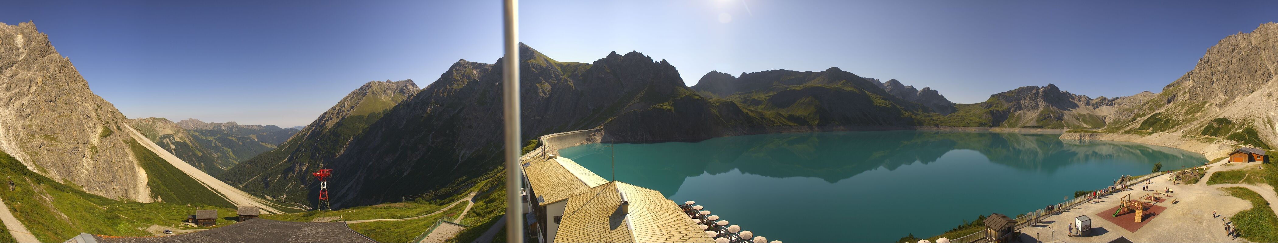 Archiv Foto Webcam Lünersee, Vorarlberg