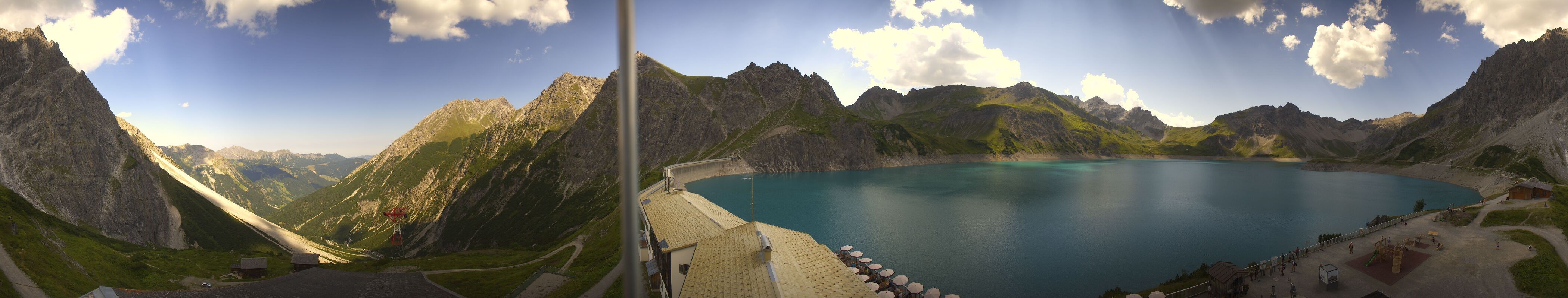 Archiv Foto Webcam Lünersee, Vorarlberg