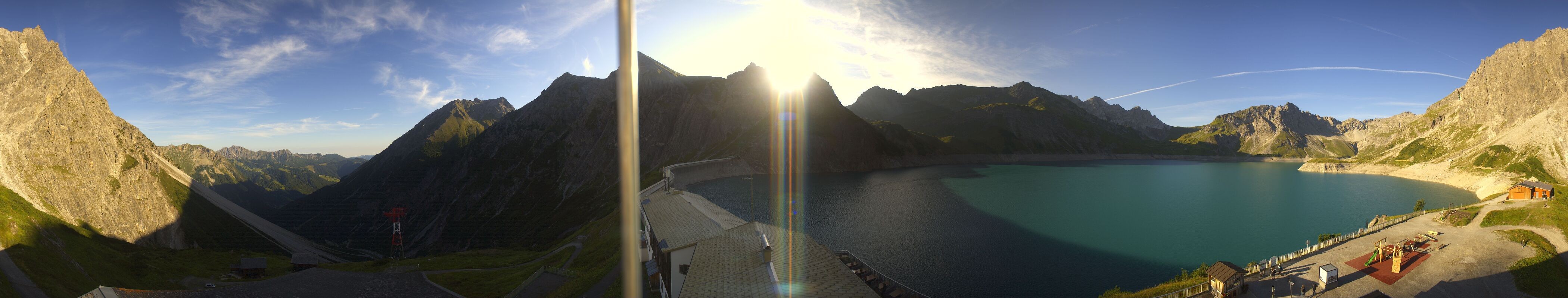 Archiv Foto Webcam Lünersee, Vorarlberg