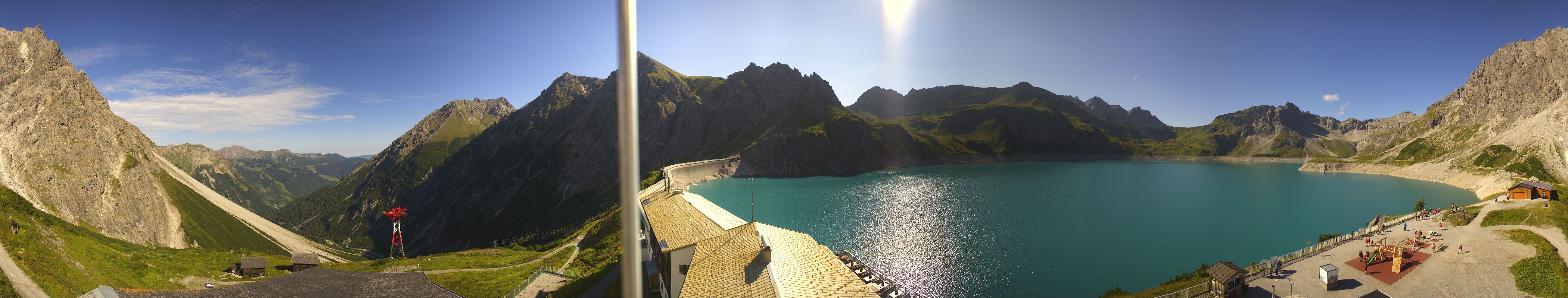 Archiv Foto Webcam Lünersee, Vorarlberg
