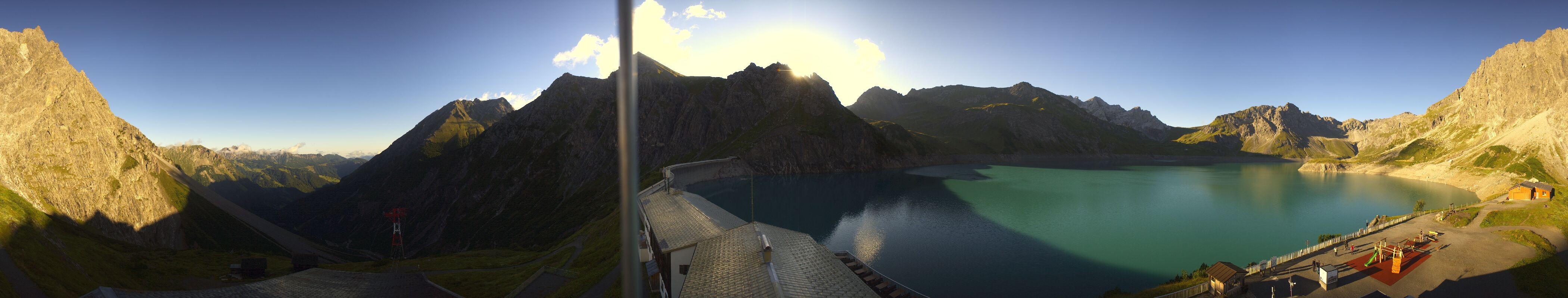 Archiv Foto Webcam Lünersee, Vorarlberg