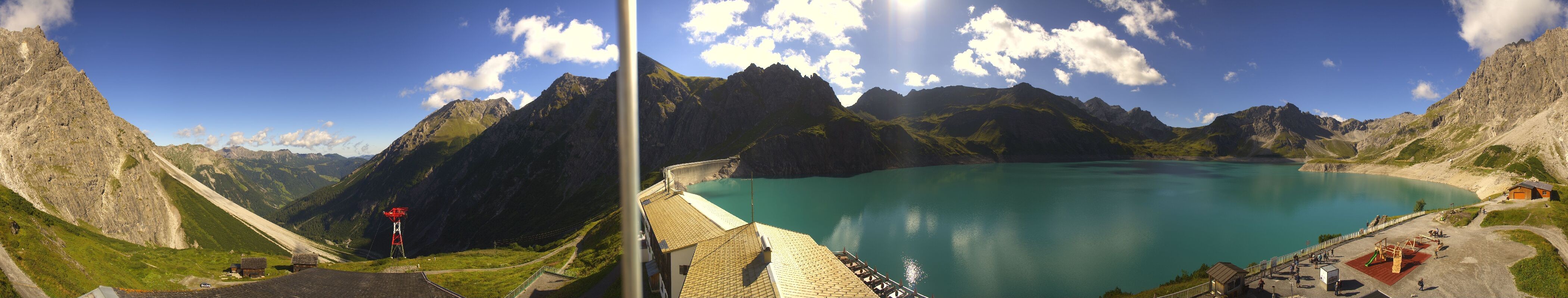 Archiv Foto Webcam Lünersee, Vorarlberg