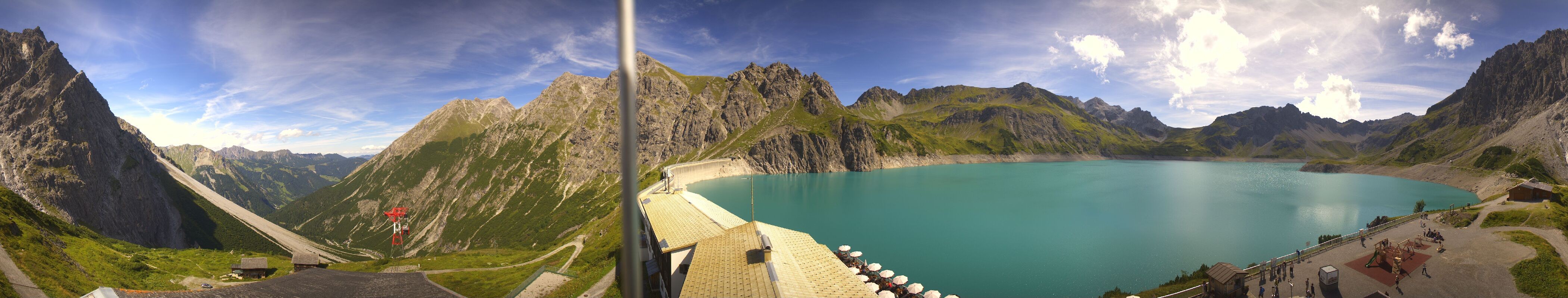 Archiv Foto Webcam Lünersee, Vorarlberg