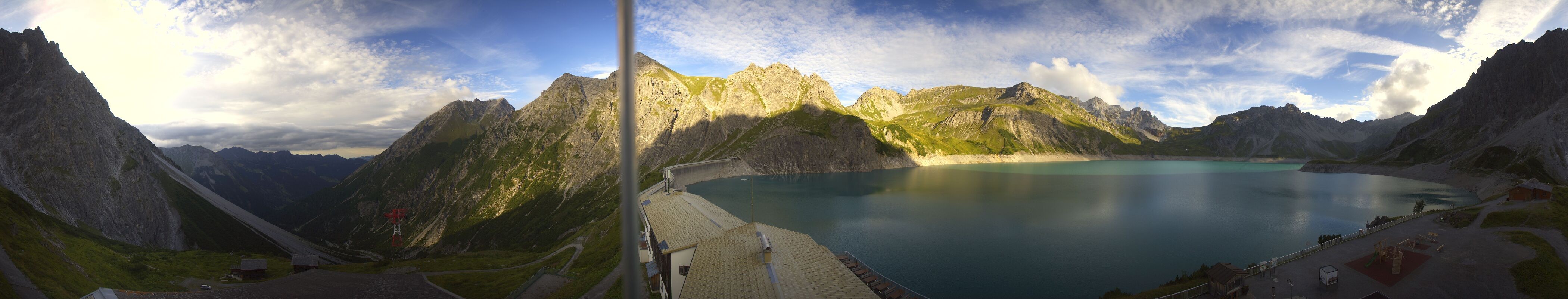 Archiv Foto Webcam Lünersee, Vorarlberg