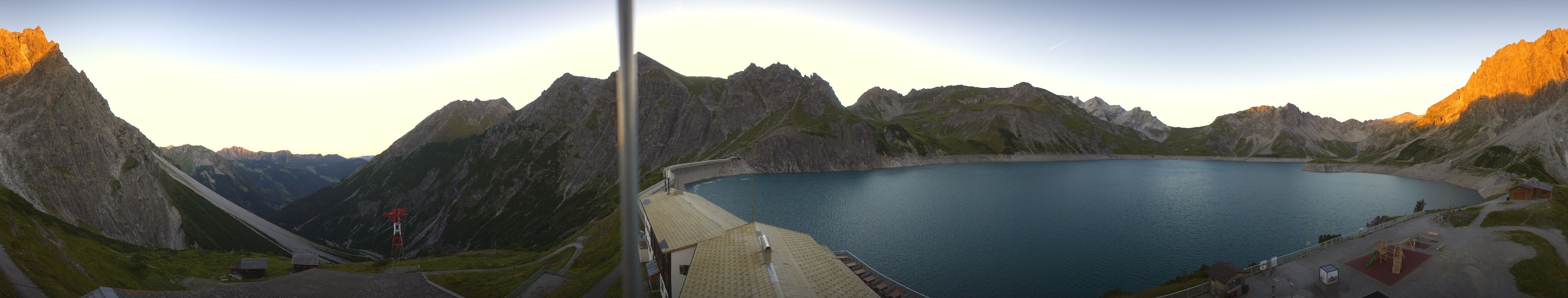 Archiv Foto Webcam Lünersee, Vorarlberg
