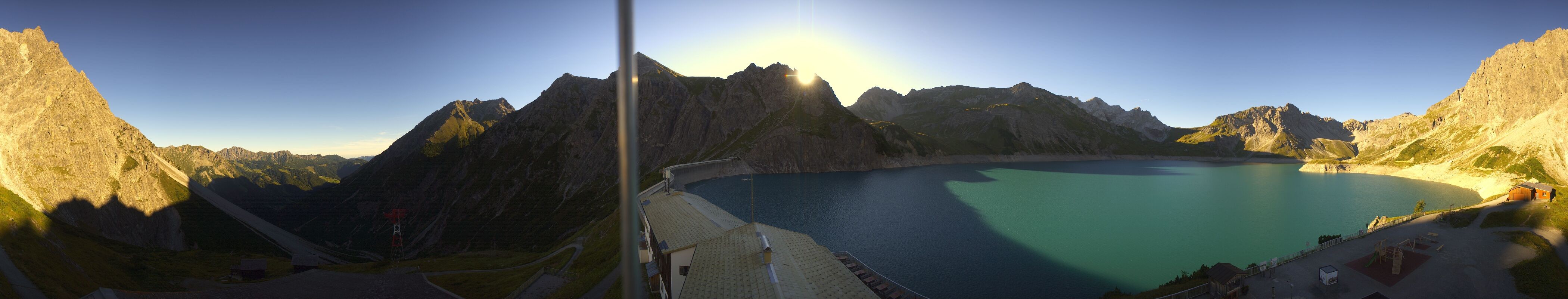 Archiv Foto Webcam Lünersee, Vorarlberg