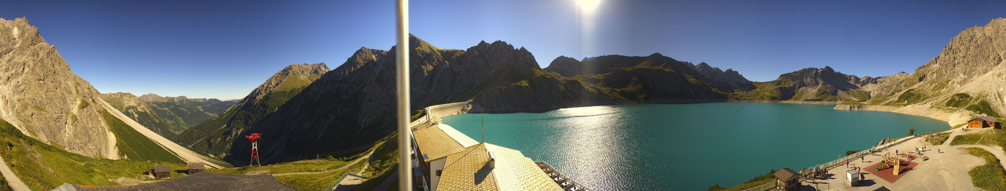 Archiv Foto Webcam Lünersee, Vorarlberg