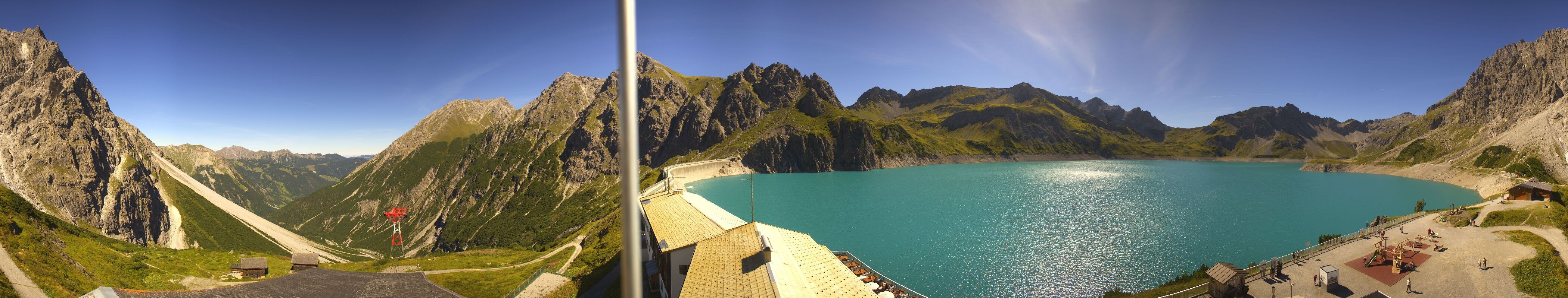 Archiv Foto Webcam Lünersee, Vorarlberg
