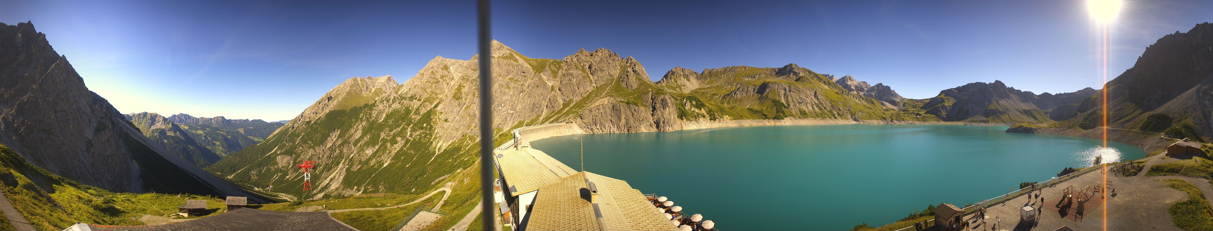 Archiv Foto Webcam Lünersee, Vorarlberg