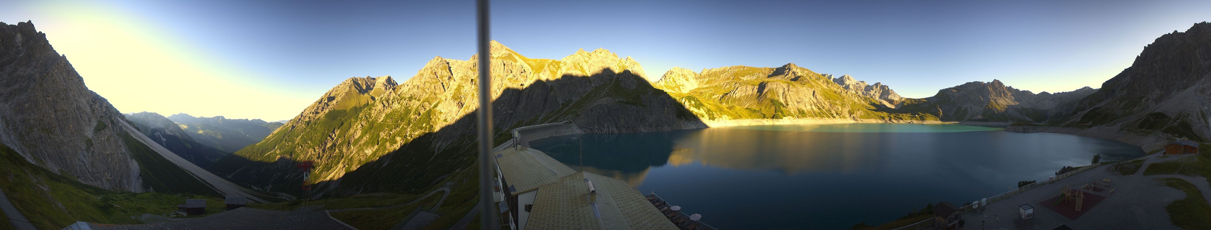 Archiv Foto Webcam Lünersee, Vorarlberg
