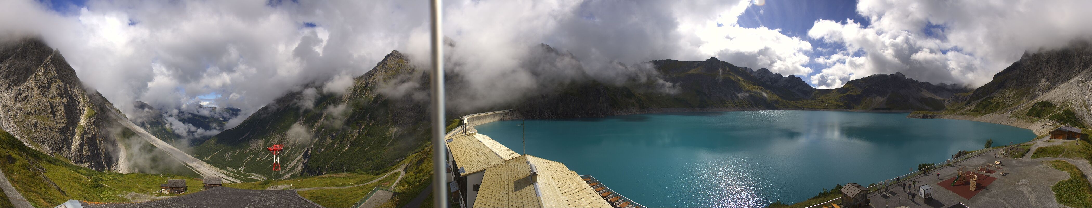Archiv Foto Webcam Lünersee, Vorarlberg