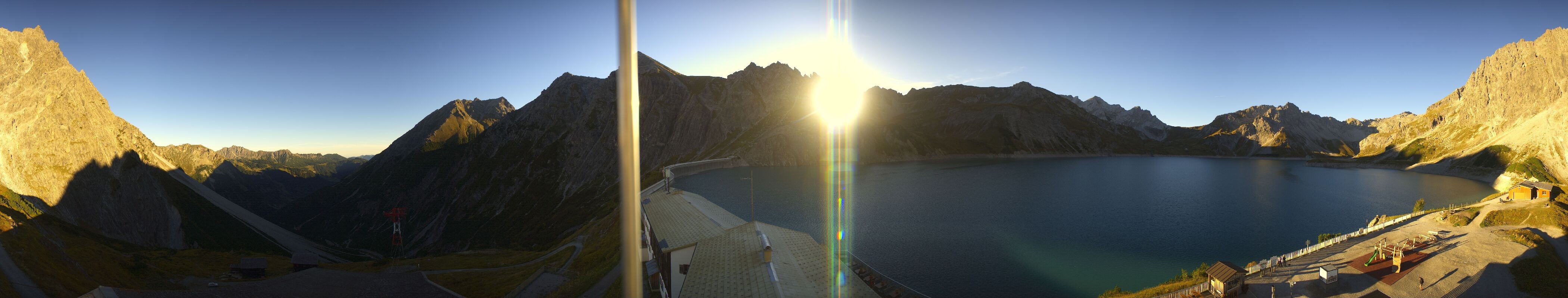 Archiv Foto Webcam Lünersee, Vorarlberg
