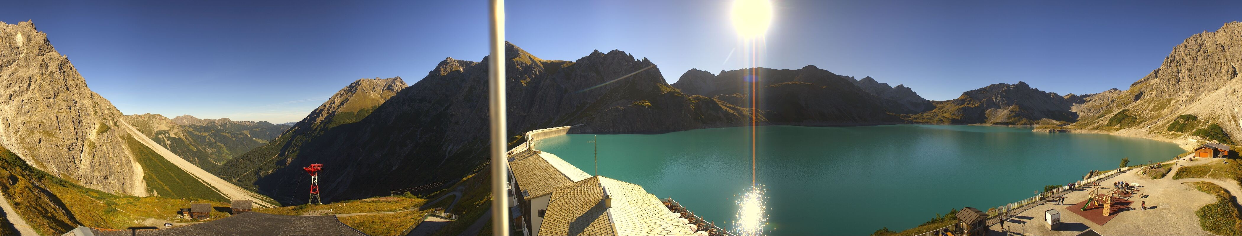 Archiv Foto Webcam Lünersee, Vorarlberg