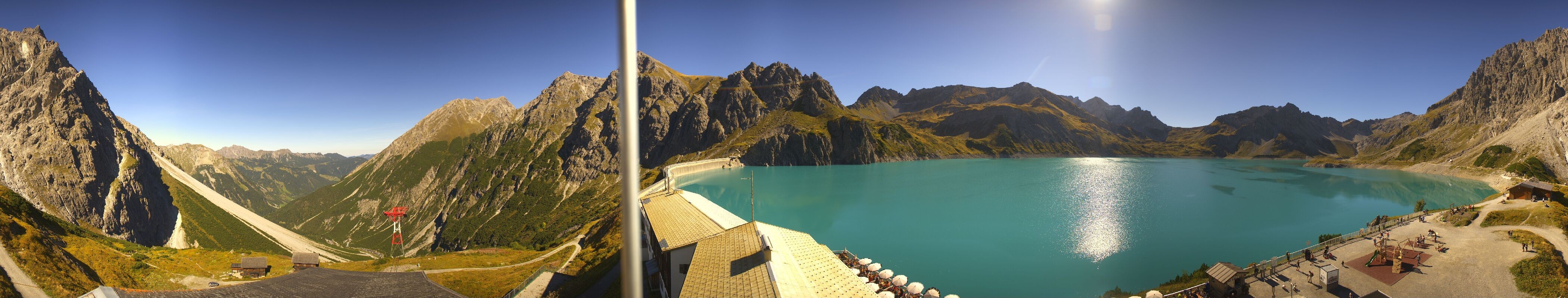 Archiv Foto Webcam Lünersee, Vorarlberg