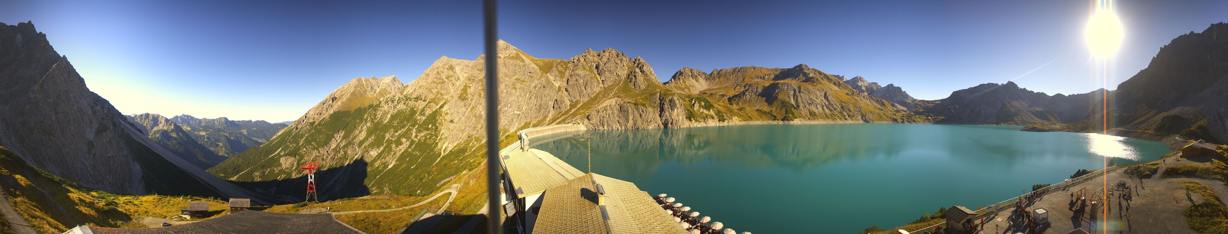 Archiv Foto Webcam Lünersee, Vorarlberg