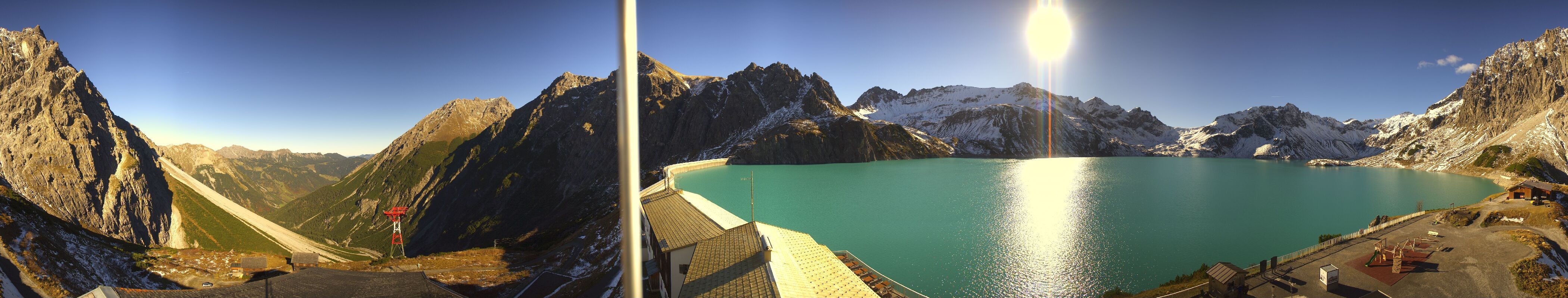 Archiv Foto Webcam Lünersee, Vorarlberg