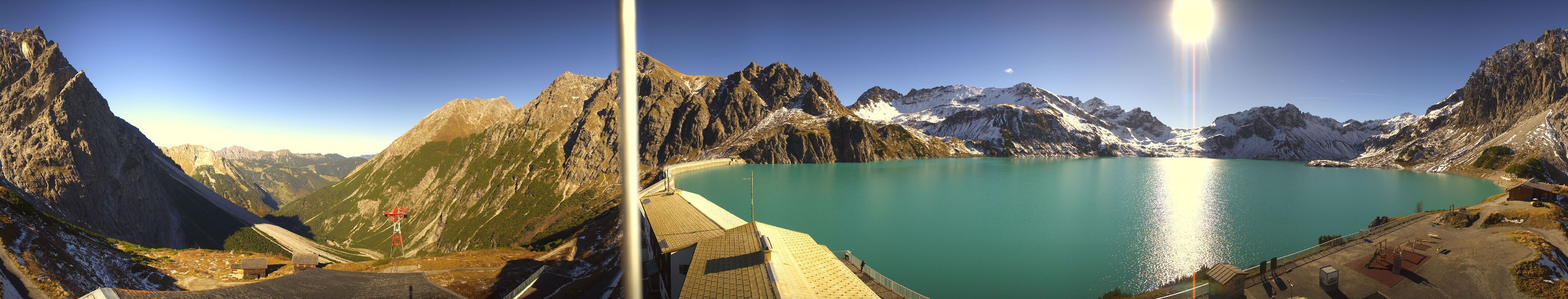 Archiv Foto Webcam Lünersee, Vorarlberg