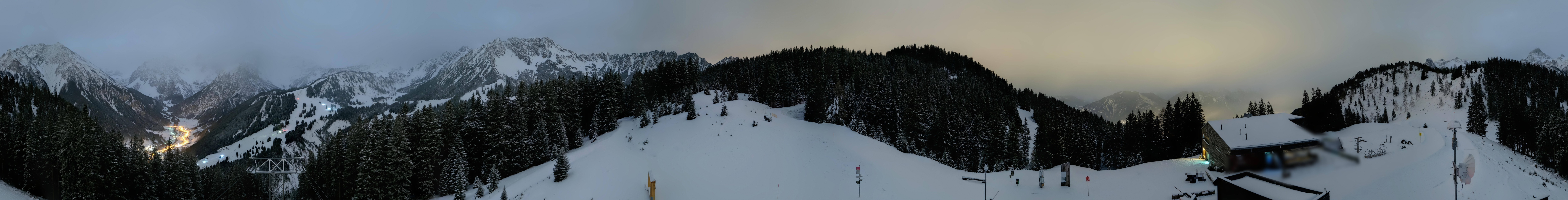 Archiv Foto Webcam Panoramablick Brandnertal, Vorarlberg