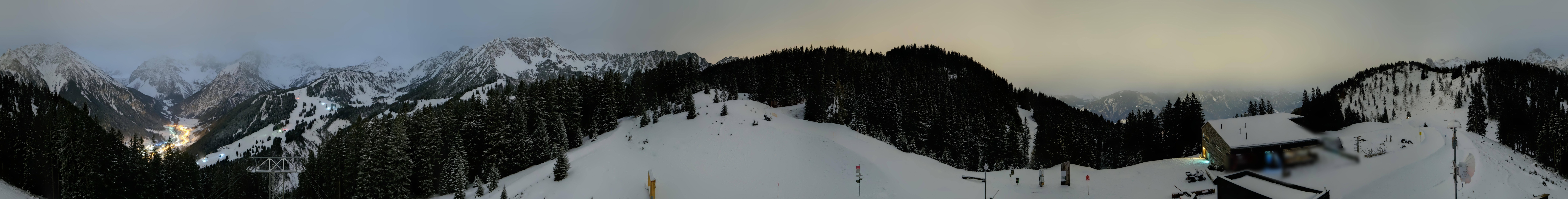 Archiv Foto Webcam Panoramablick Brandnertal, Vorarlberg
