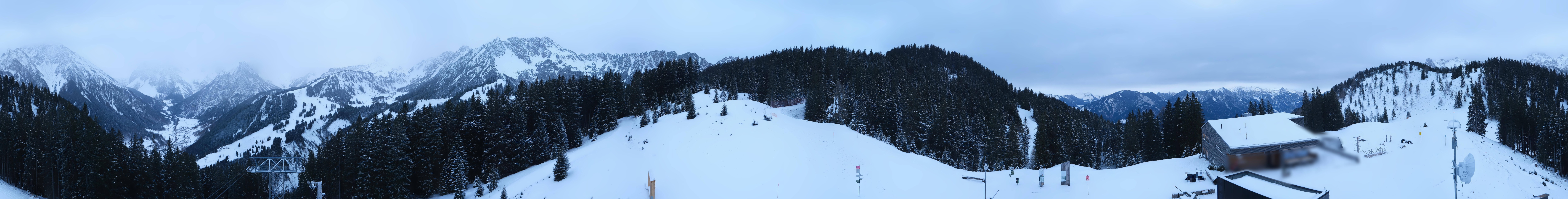 Archiv Foto Webcam Panoramablick Brandnertal, Vorarlberg