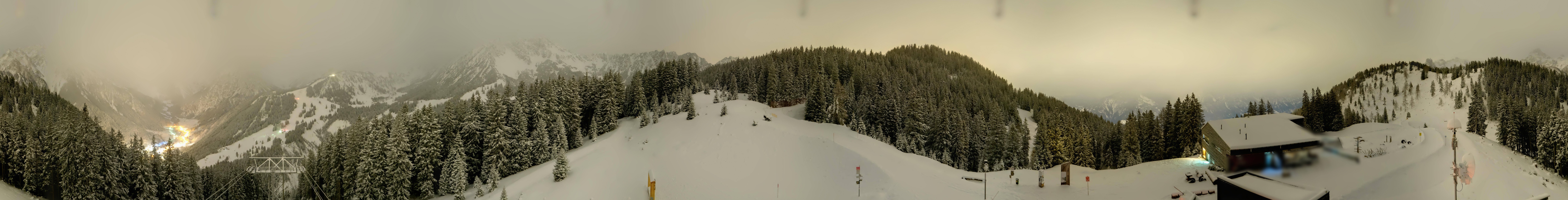 Archived image Webcam Panoramic view valley "Brandnertal", Vorarlberg