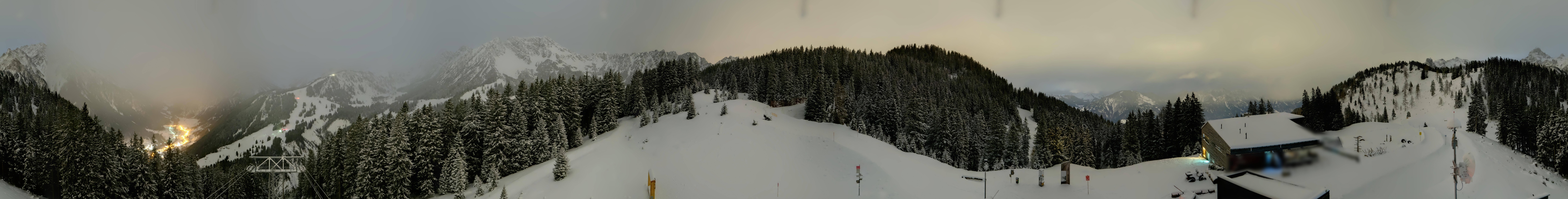 Archived image Webcam Panoramic view valley "Brandnertal", Vorarlberg