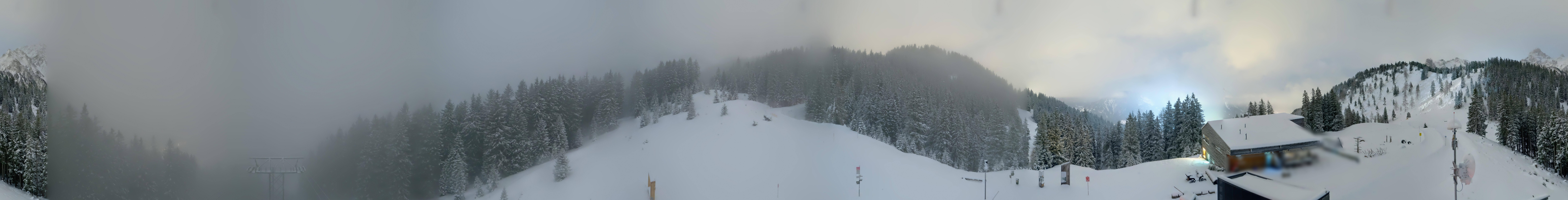 Archived image Webcam Panoramic view valley "Brandnertal", Vorarlberg