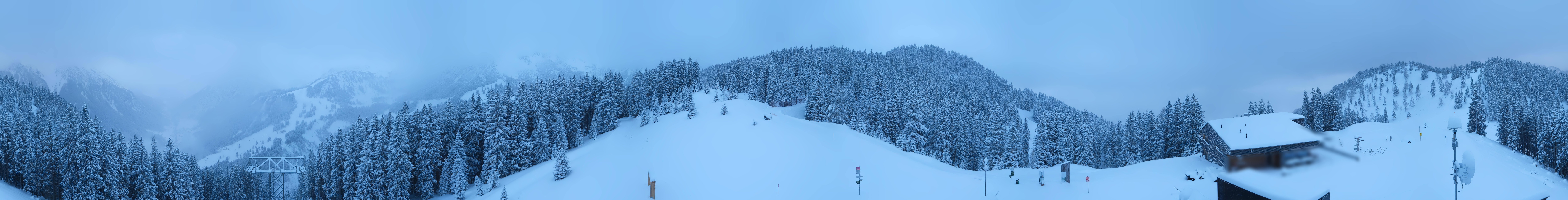 Archiv Foto Webcam Panoramablick Brandnertal, Vorarlberg