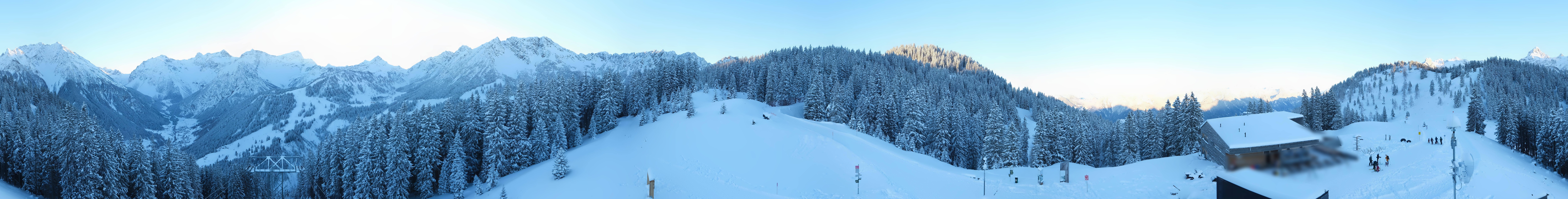 Archiv Foto Webcam Panoramablick Brandnertal, Vorarlberg