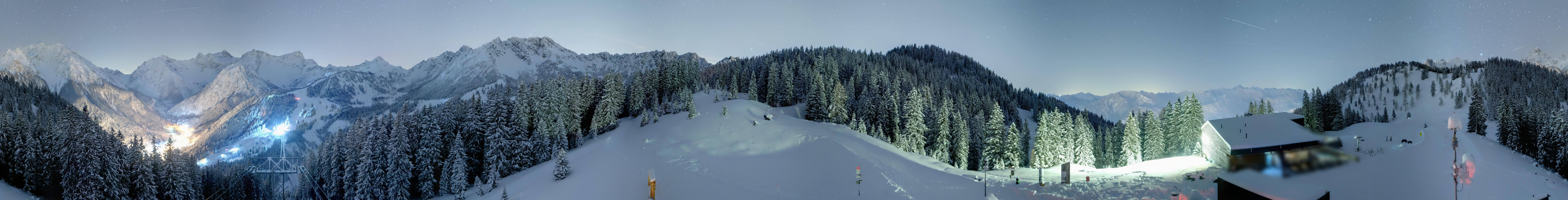 Archiv Foto Webcam Panoramablick Brandnertal, Vorarlberg