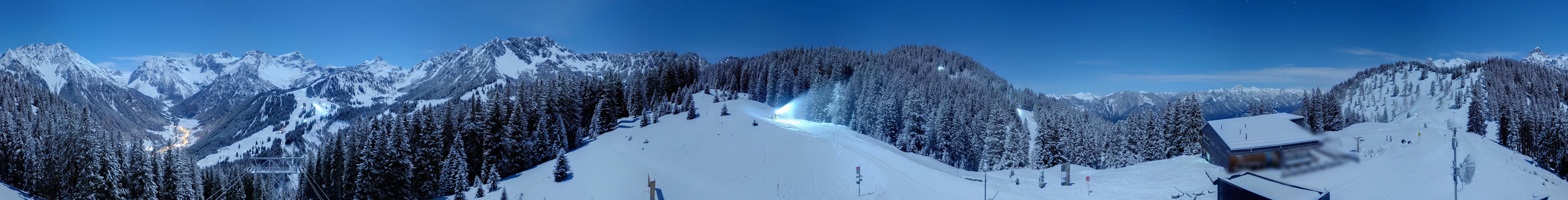 Archiv Foto Webcam Panoramablick Brandnertal, Vorarlberg