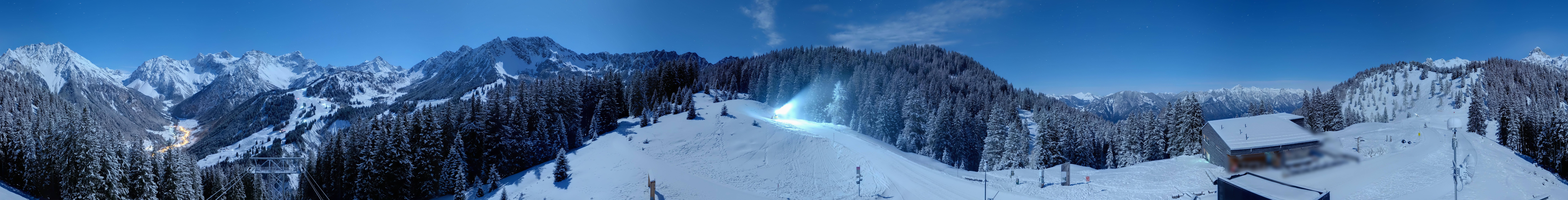 Archiv Foto Webcam Panoramablick Brandnertal, Vorarlberg