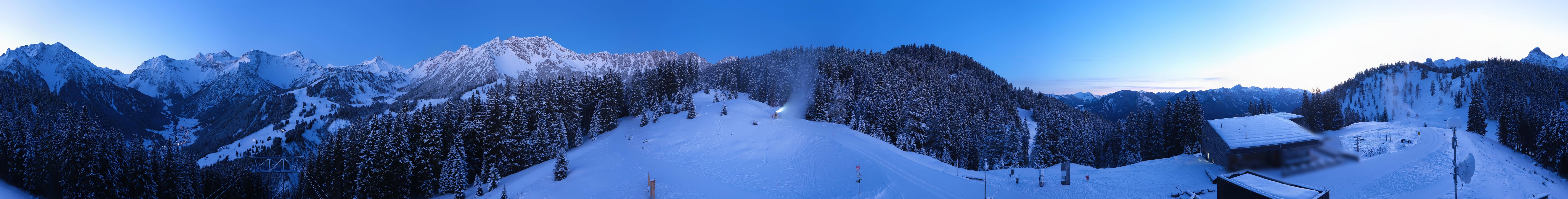 Archiv Foto Webcam Panoramablick Brandnertal, Vorarlberg