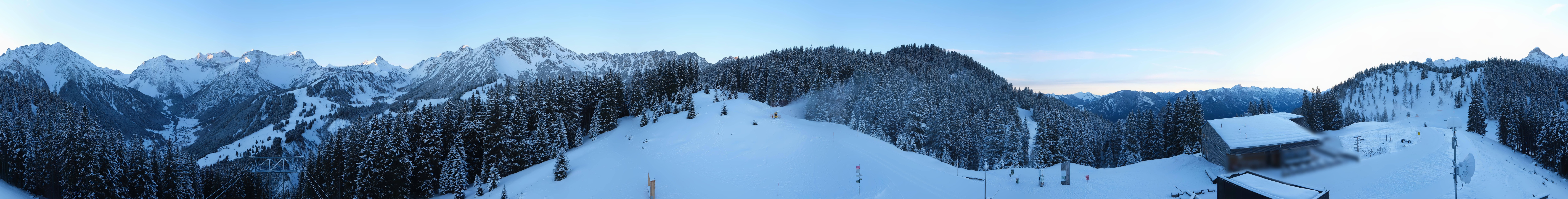 Archiv Foto Webcam Panoramablick Brandnertal, Vorarlberg