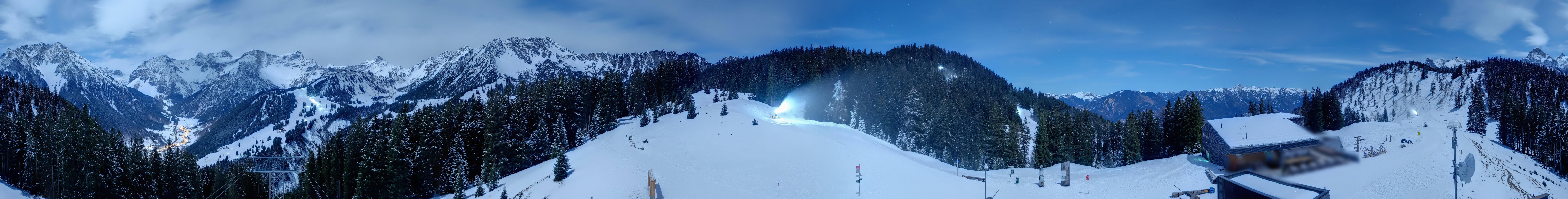 Archiv Foto Webcam Panoramablick Brandnertal, Vorarlberg