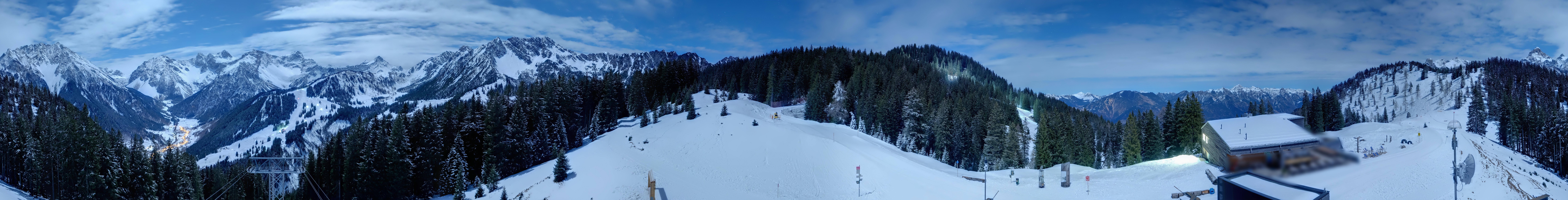 Archiv Foto Webcam Panoramablick Brandnertal, Vorarlberg