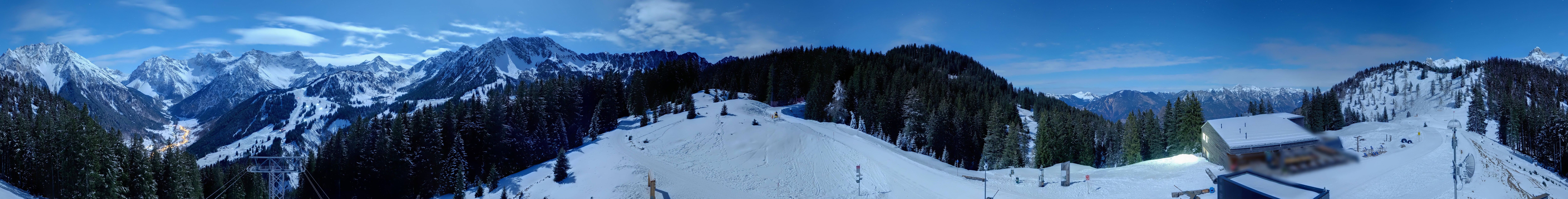 Archiv Foto Webcam Panoramablick Brandnertal, Vorarlberg