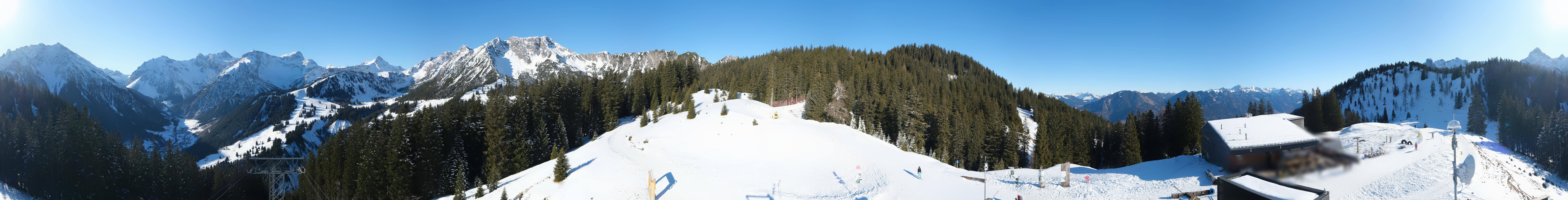 Archiv Foto Webcam Panoramablick Brandnertal, Vorarlberg