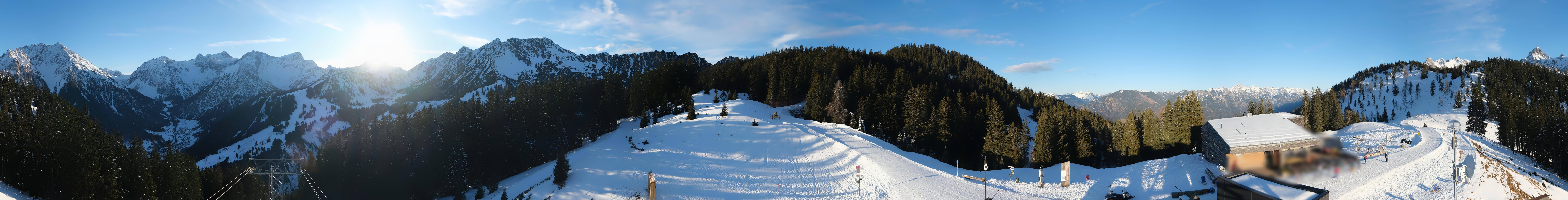 Archiv Foto Webcam Panoramablick Brandnertal, Vorarlberg