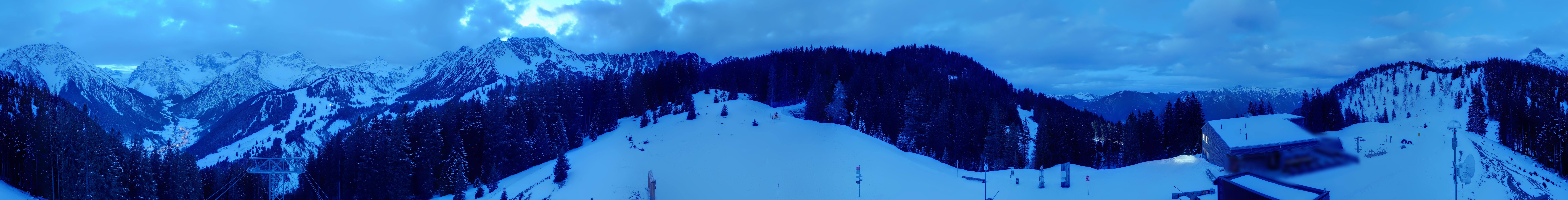 Archiv Foto Webcam Panoramablick Brandnertal, Vorarlberg