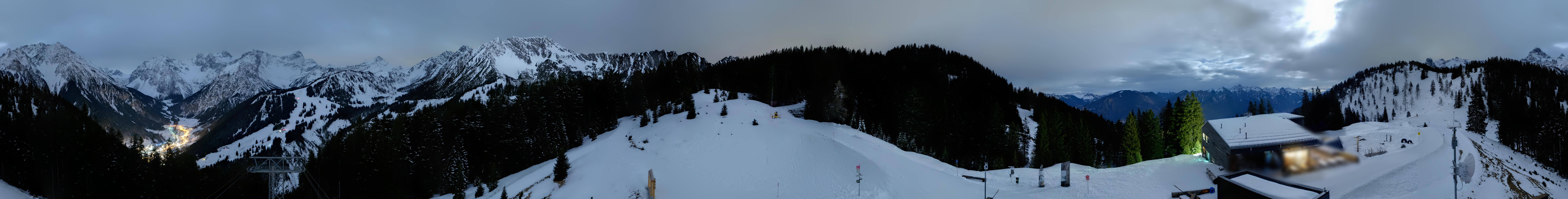 Archiv Foto Webcam Panoramablick Brandnertal, Vorarlberg