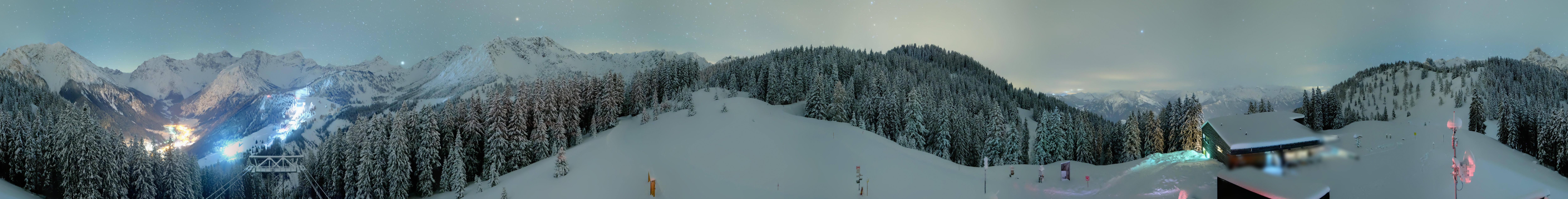 Archiv Foto Webcam Panoramablick Brandnertal, Vorarlberg