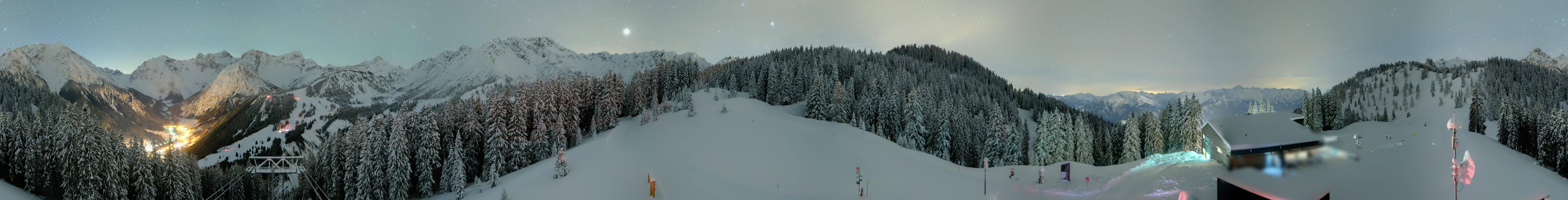 Archiv Foto Webcam Panoramablick Brandnertal, Vorarlberg