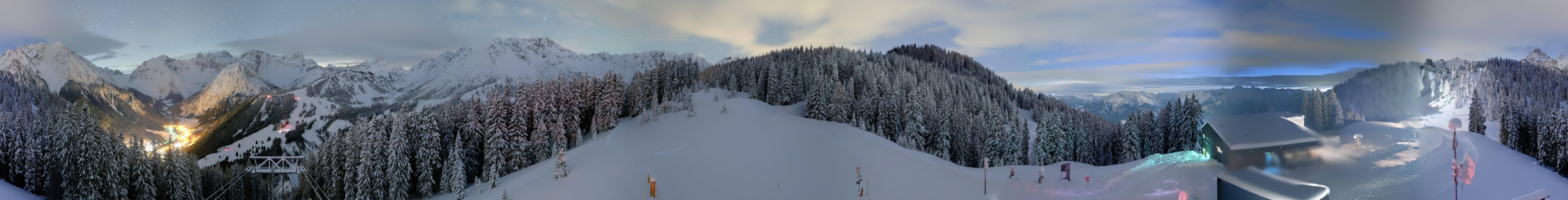 Archiv Foto Webcam Panoramablick Brandnertal, Vorarlberg
