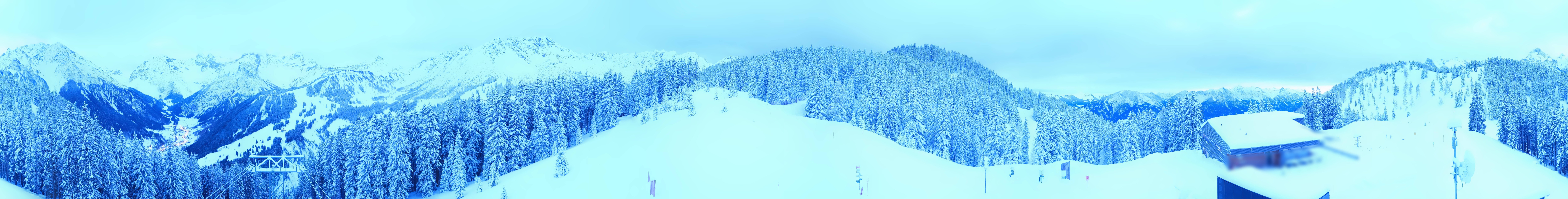Archiv Foto Webcam Panoramablick Brandnertal, Vorarlberg