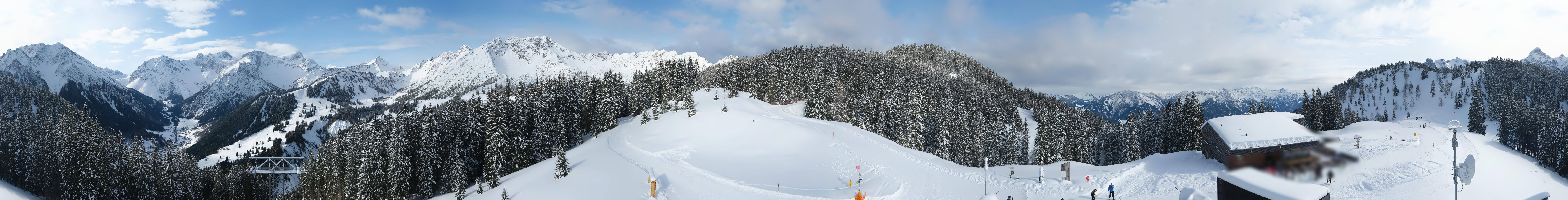Archiv Foto Webcam Panoramablick Brandnertal, Vorarlberg