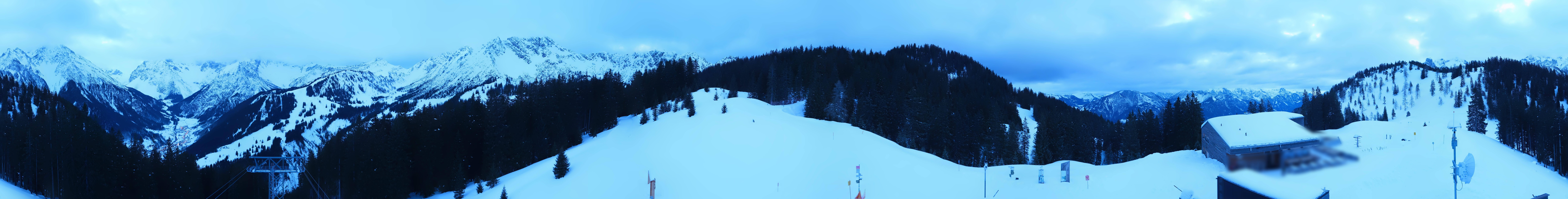 Archiv Foto Webcam Panoramablick Brandnertal, Vorarlberg