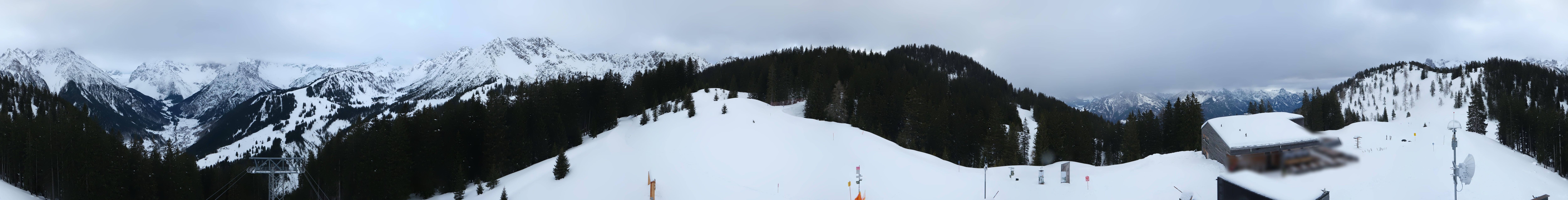 Archiv Foto Webcam Panoramablick Brandnertal, Vorarlberg