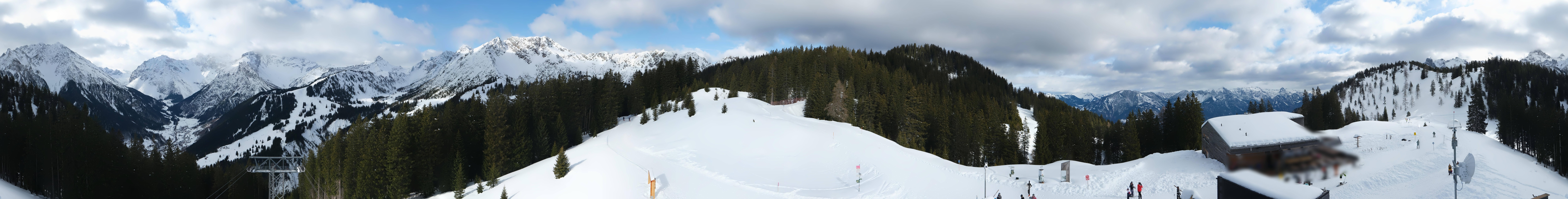 Archiv Foto Webcam Panoramablick Brandnertal, Vorarlberg