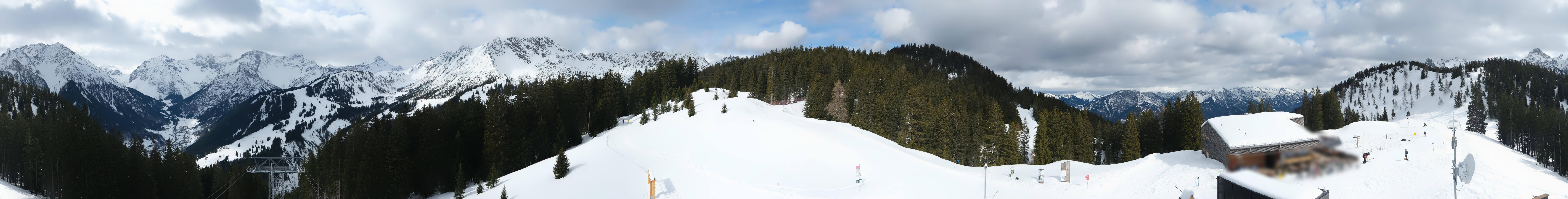 Archiv Foto Webcam Panoramablick Brandnertal, Vorarlberg